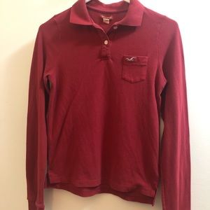 Hollister Long-Sleeve Polo